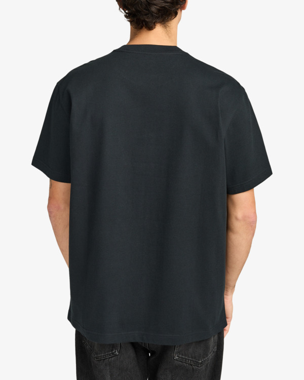 4 Ksl - Short Sleeve T-Shirt for Men Black EVYZT00307 RVCA