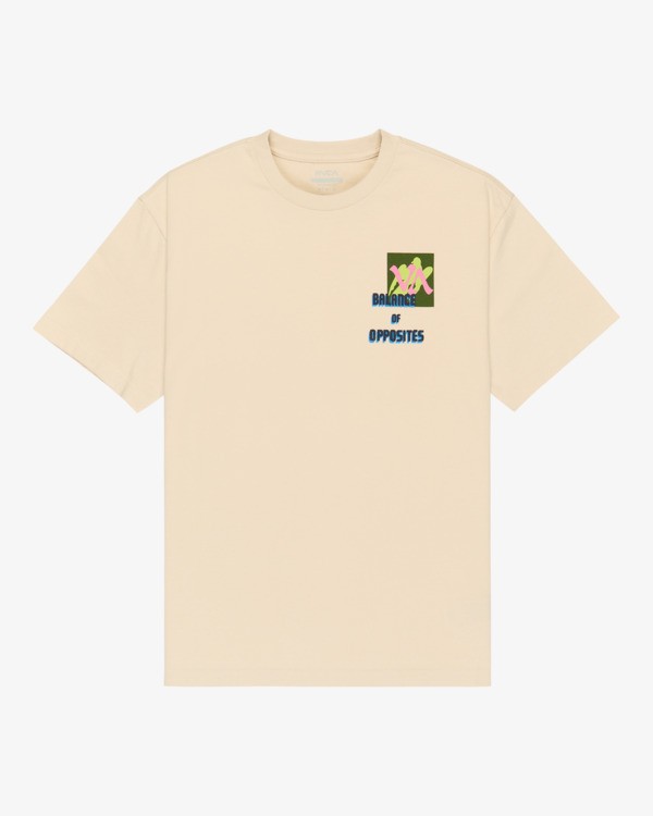 1 Antonia Figueiredo Love Birds - Short Sleeve T-Shirt for Men Grey EVYZT00310 RVCA