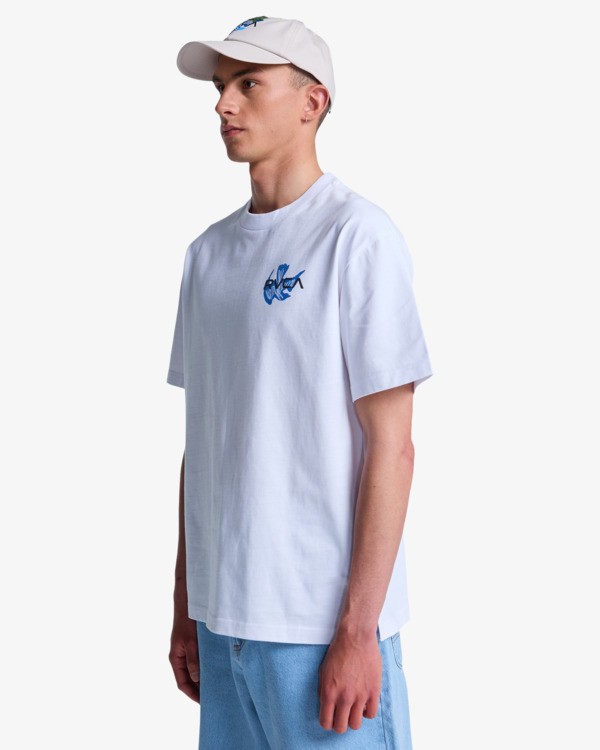 4 Antonia Figueiredo Bonhomme - Short Sleeve T-Shirt for Men White EVYZT00314 RVCA