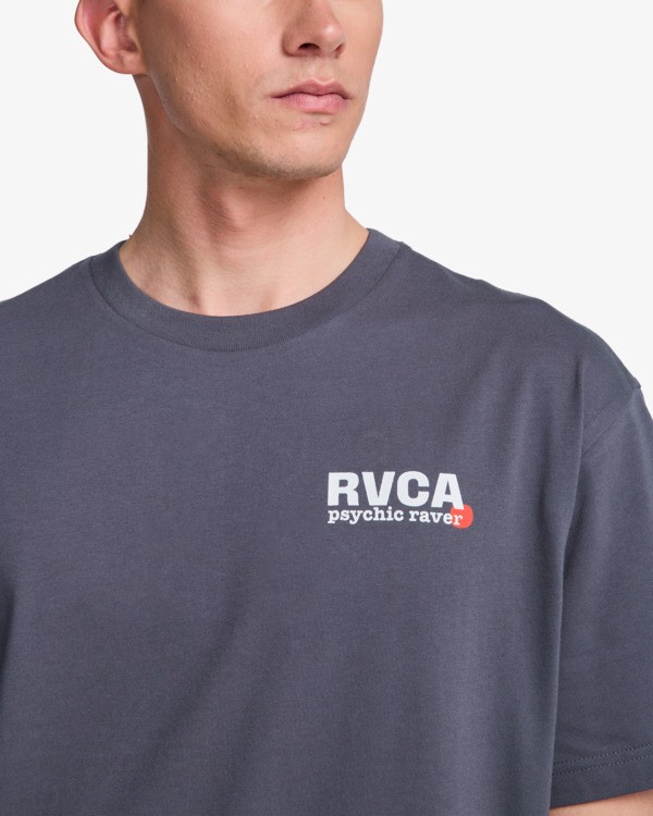4 The Fool - Short Sleeve T-Shirt for Men Black EVYZT00316 RVCA