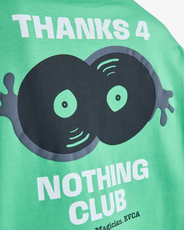 7 The Magician - Short Sleeve T-Shirt for Men Green EVYZT00318 RVCA