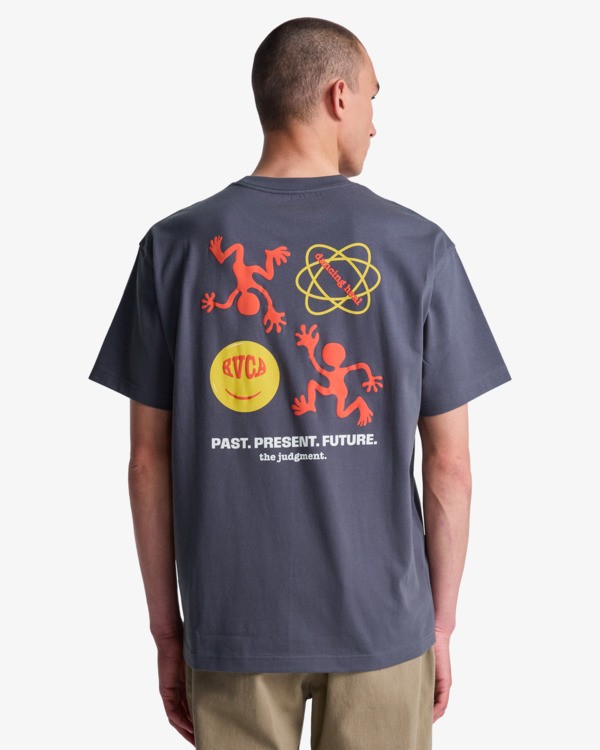 6 The Judgement - T-Shirt for Men Black EVYZT00319 RVCA