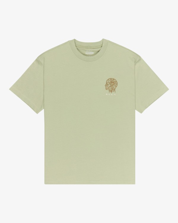 1 In Nature - T-Shirt for Men Green EVYZT00320 RVCA