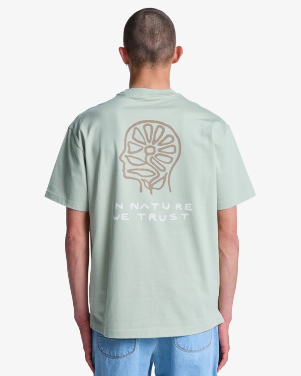 6 In Nature - T-Shirt for Men Green EVYZT00320 RVCA