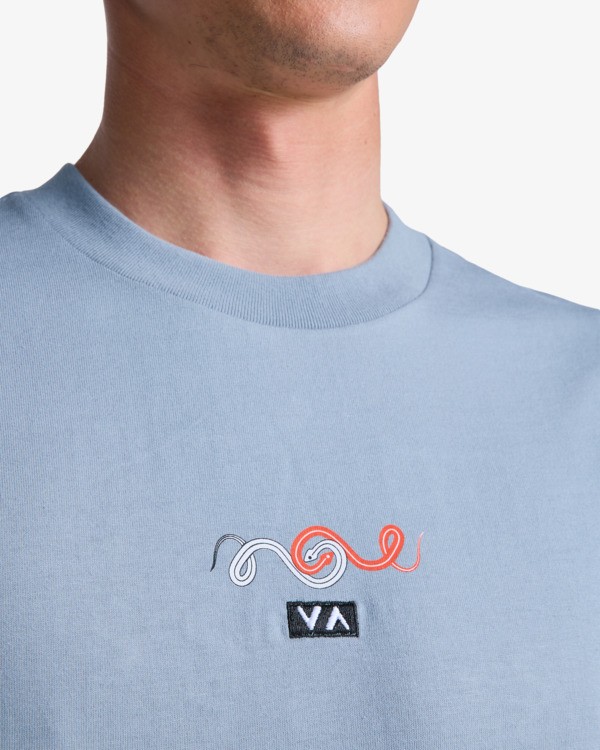 4 Amaze Snake - Short Sleeve T-Shirt for Men Green EVYZT00321 RVCA