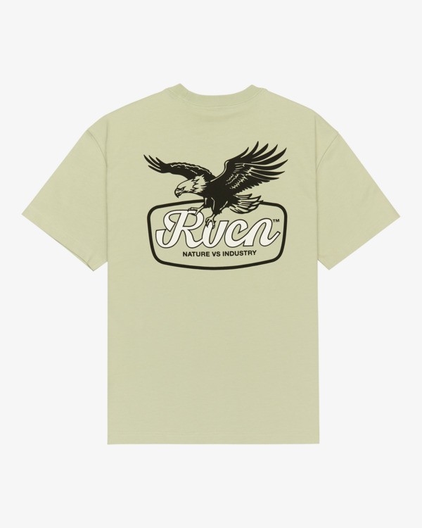 0 On Wings - Short Sleeve T-Shirt for Men Black EVYZT00322 RVCA