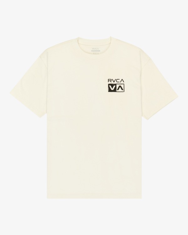 1 Horton Florida - T-Shirt &agrave; manches courtes pour Homme Blanc EVYZT00329 RVCA