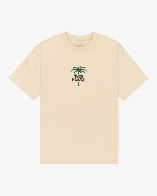 1 RVCA Aloha - T-Shirt &agrave; manches courtes pour Homme Gris EVYZT00330 RVCA