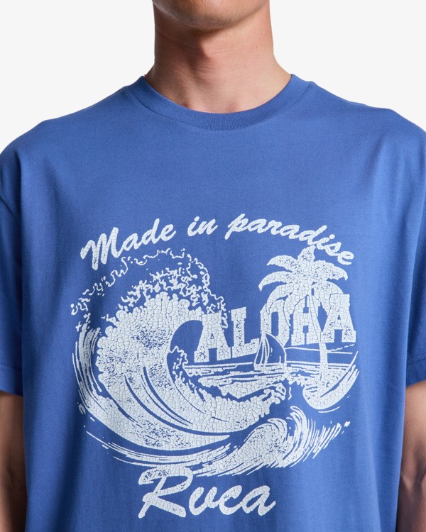 4 RVCA Aloha Blau EVYZT00330 RVCA
