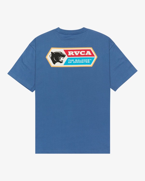 0 Pantero - Short Sleeve T-Shirt for Men Purple EVYZT00333 RVCA