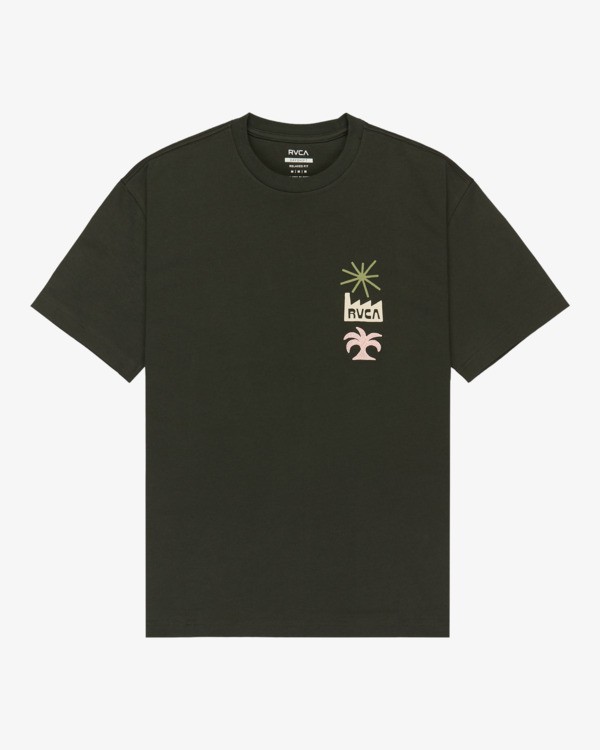 1 Mirage - T-Shirt for Men Black EVYZT00338 RVCA