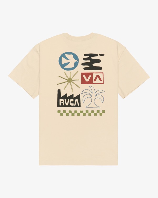 0 Mirage - T-shirt pour Homme Gris EVYZT00338 RVCA