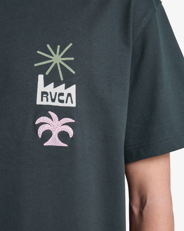 4 Mirage - T-Shirt for Men Black EVYZT00338 RVCA