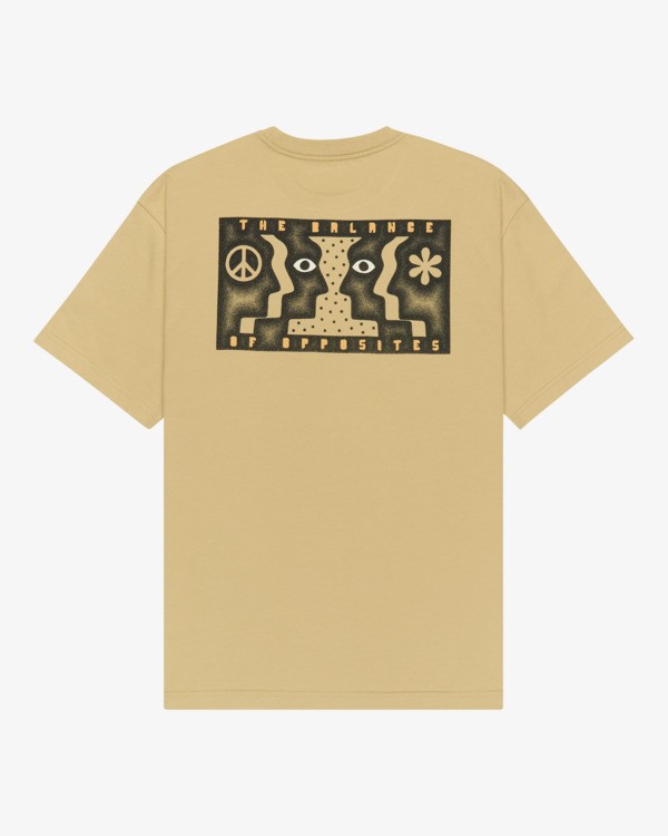 0 Face To Face - T-Shirt for Men Green EVYZT00339 RVCA