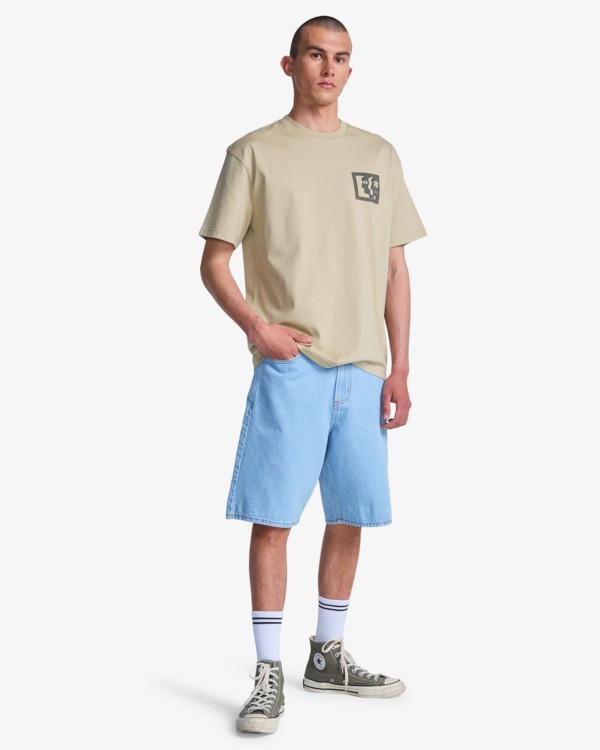 5 Face To Face - T-Shirt for Men Green EVYZT00339 RVCA