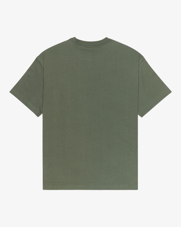 0 Olde RVCA - Maglietta da Uomo Green EVYZT00346 RVCA