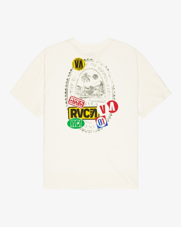 0 Vacation Tag Blanc EVYZT00357 RVCA