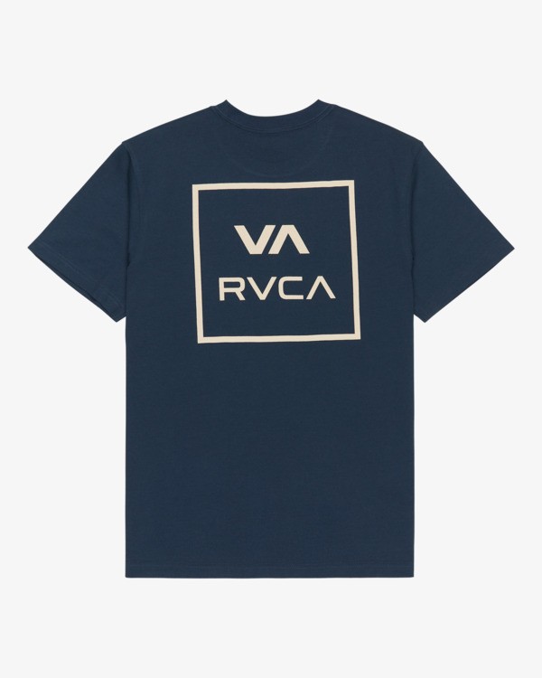 0 Va All The Ways - Short Sleeve T-Shirt for Men Blue EVYZT00362 RVCA