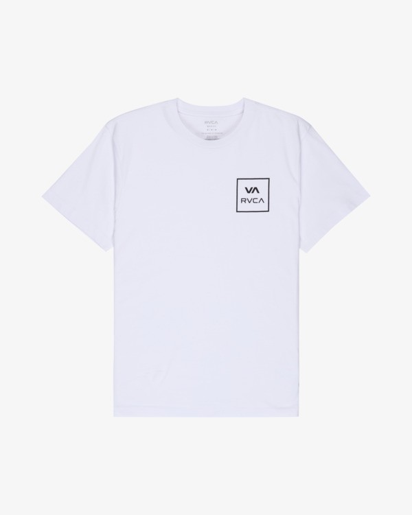 1 Va All The Ways - Short Sleeve T-Shirt for Men White EVYZT00362 RVCA