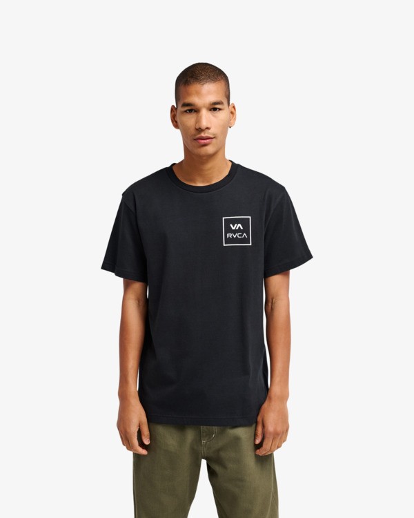4 Va All The Ways - Short Sleeve T-Shirt for Men Black EVYZT00362 RVCA