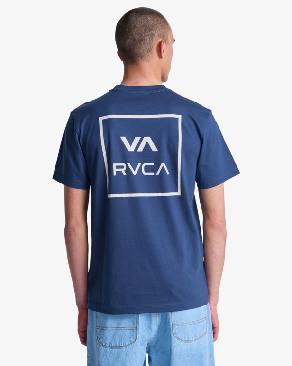 6 Va All The Ways - Short Sleeve T-Shirt for Men Blue EVYZT00362 RVCA