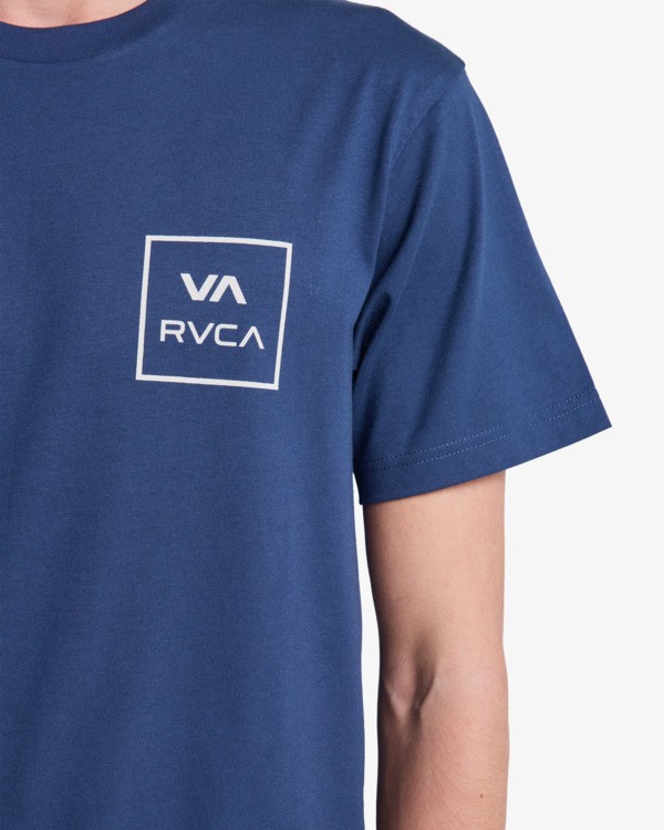 4 Va All The Ways - Short Sleeve T-Shirt for Men Blue EVYZT00362 RVCA