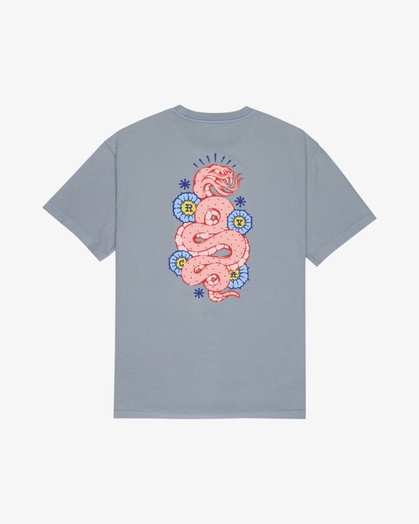 0 Dalas Snake Bleu EVYZT00372 RVCA