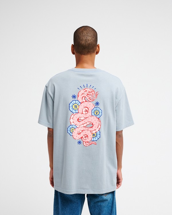4 Dalas Snake Bleu EVYZT00372 RVCA