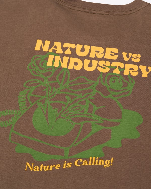 3 Nature Calling Pocket Brown EVYZT00373 RVCA