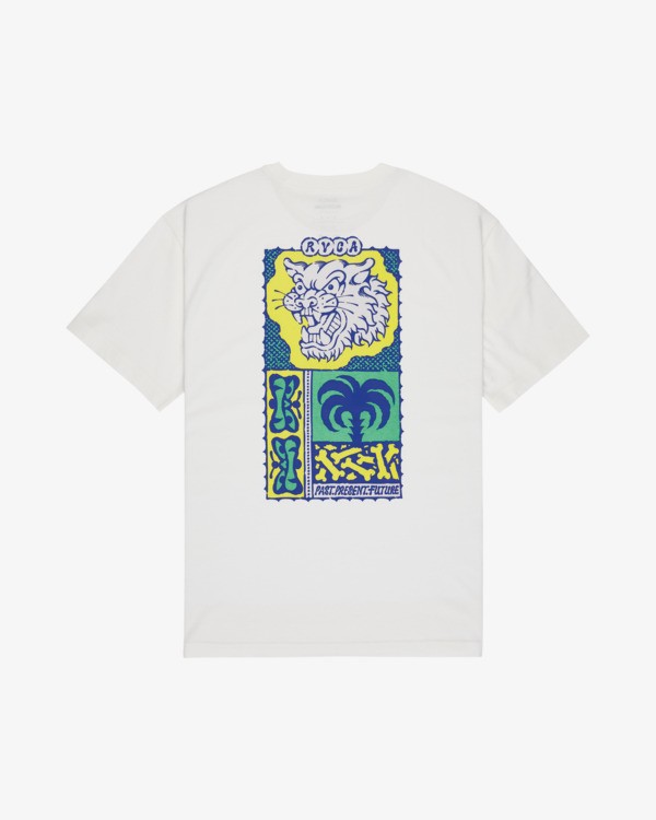 0 Dalas Tiger Palm Blanc EVYZT00377 RVCA