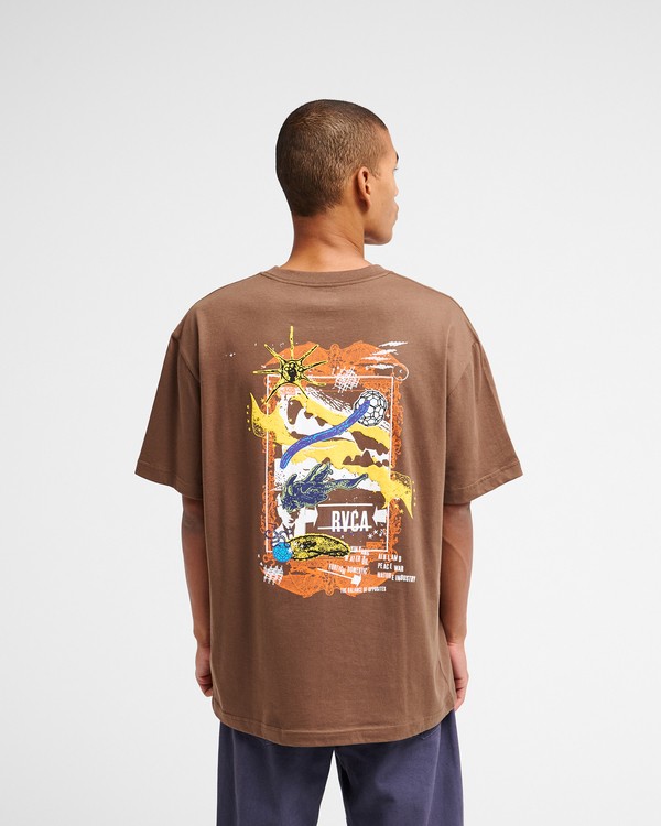 6 RVCA Mash Up Braun EVYZT00381 RVCA
