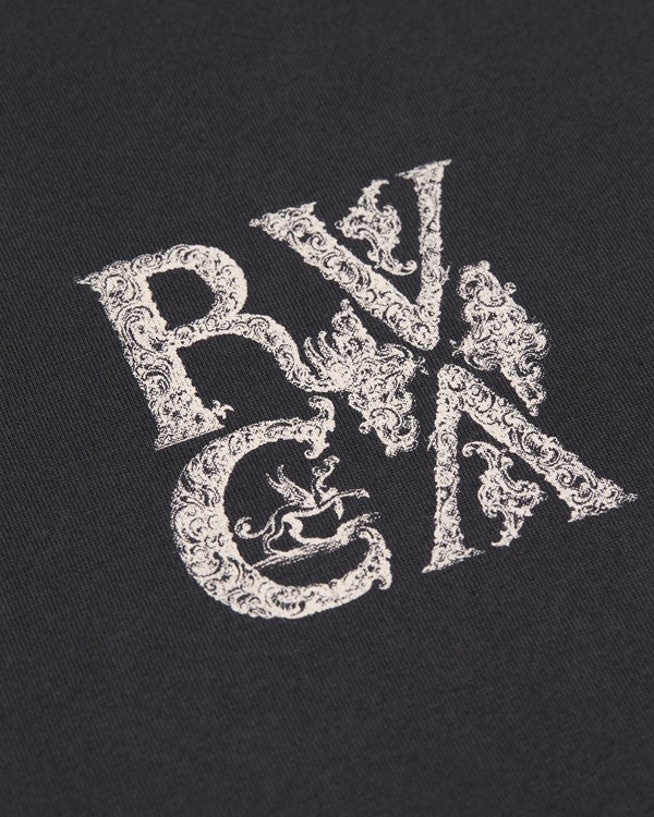 6 Ornate Schwarz EVYZT00389 RVCA