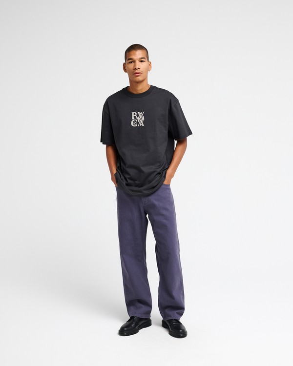 3 Ornate Schwarz EVYZT00389 RVCA