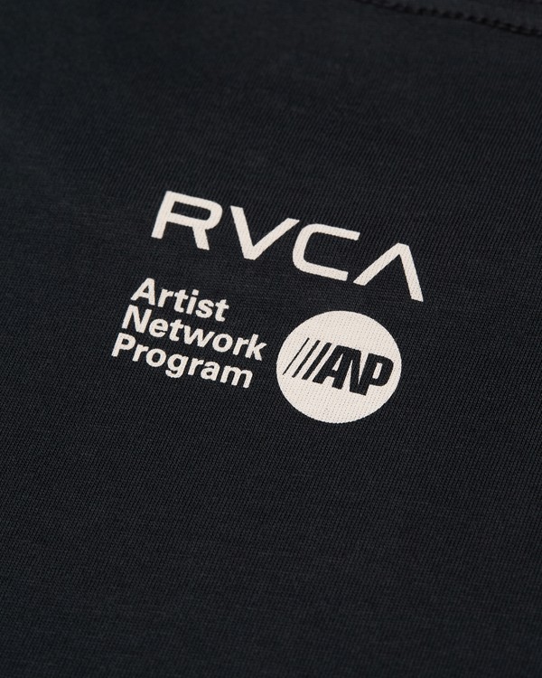 3 Sleepy Skeleton Schwarz EVYZT00391 RVCA