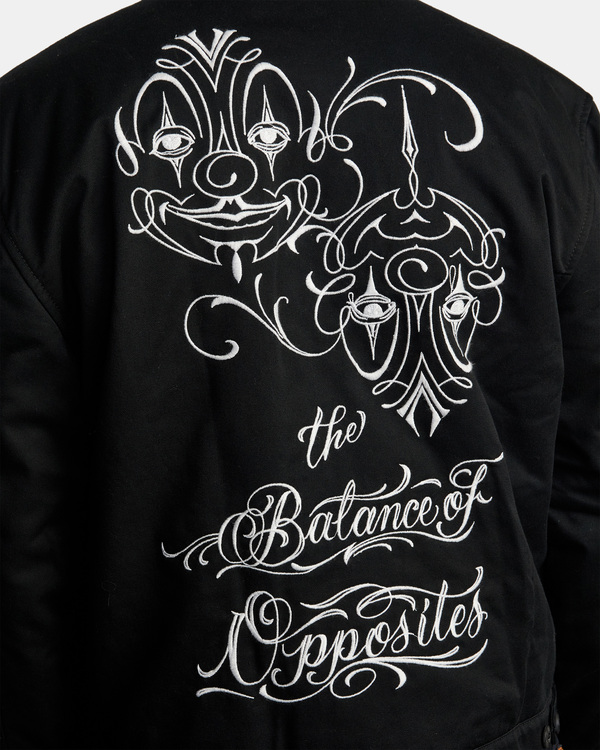 4 Mister Cartoon - Embroidered Jacket for Men  F1JKRPRVF2 RVCA