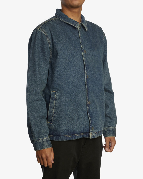 4 Everett - Denim Jacket for Men  F1JKRWRVF2 RVCA