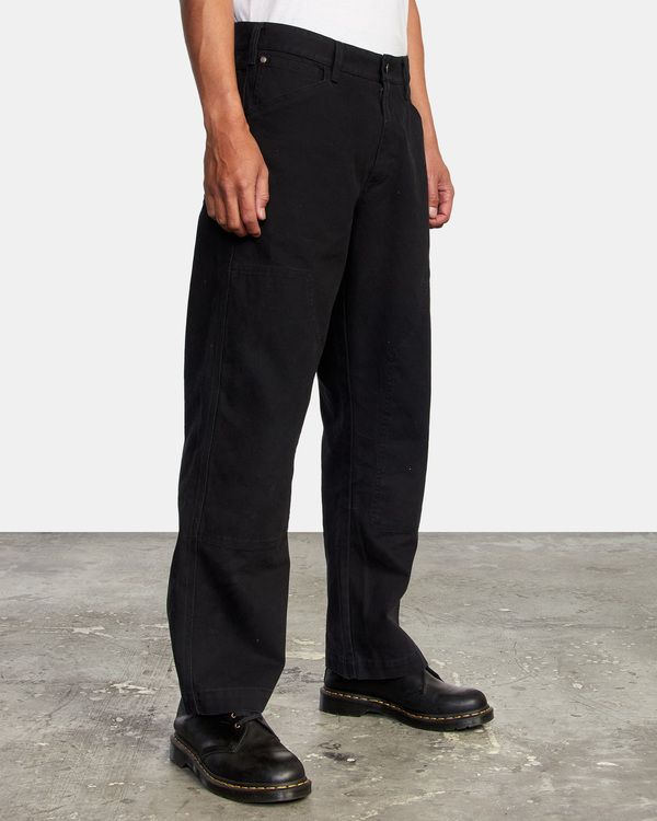 5 Chainmail - Pantalones workwear para Hombre Negro F1PTRBRVF2 RVCA