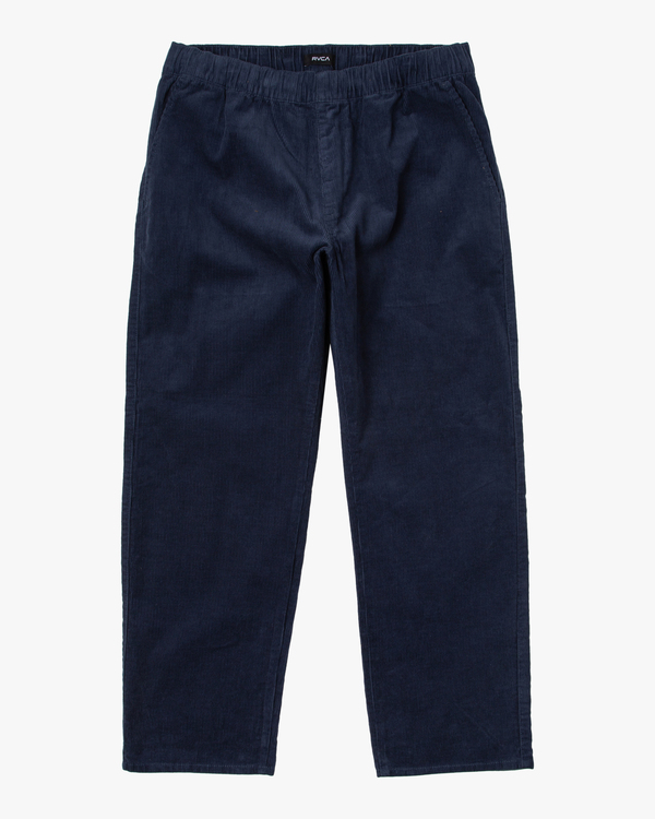 7 Americana Elastic - Elasticated Twill Trousers for Men Blue F1PTRHRVF2 RVCA