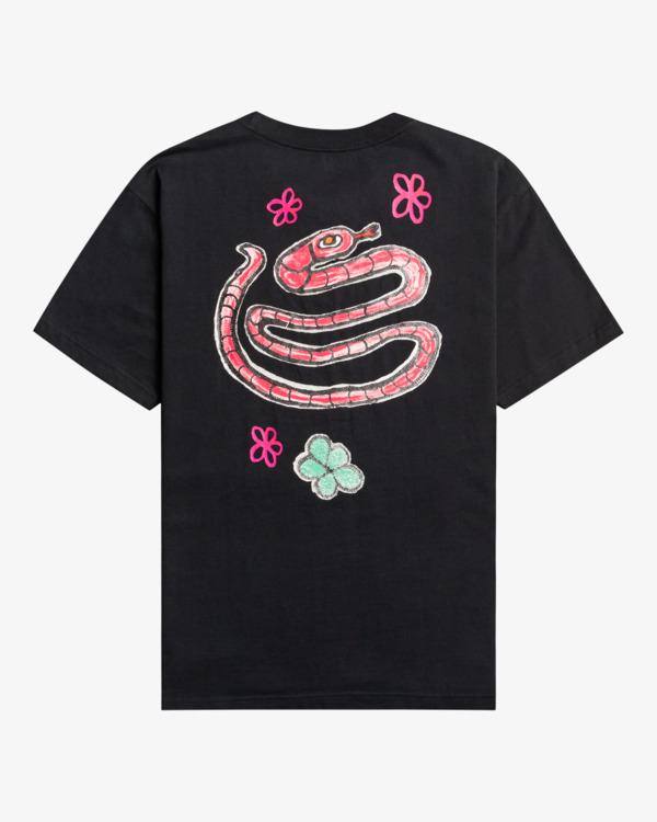 1 Mark Oblow Snake - Organic T-Shirt for Men  F1SSRBRVF2 RVCA