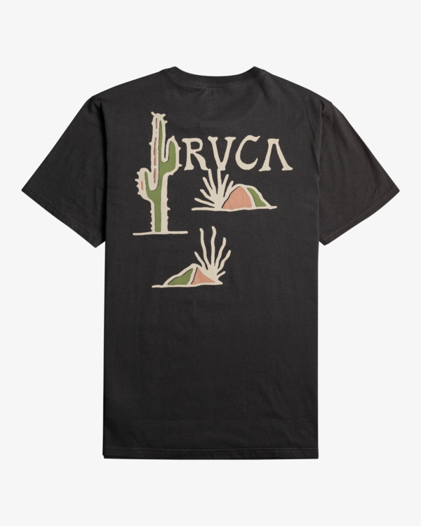 1 Desert Trail - Organic T-Shirt for Men Black F1SSRGRVF2 RVCA