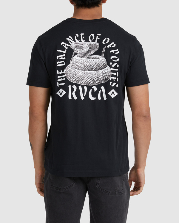 10 Beautiful Danger - T-Shirt for Men Black F1SSSERVF2 RVCA