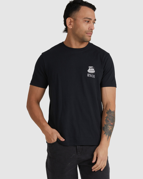 2 Beautiful Danger - T-Shirt for Men Black F1SSSERVF2 RVCA