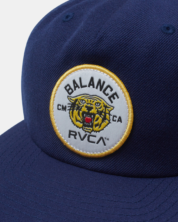 3 Venue - Snapback Cap for Boys Blue F2CPRARVF2 RVCA