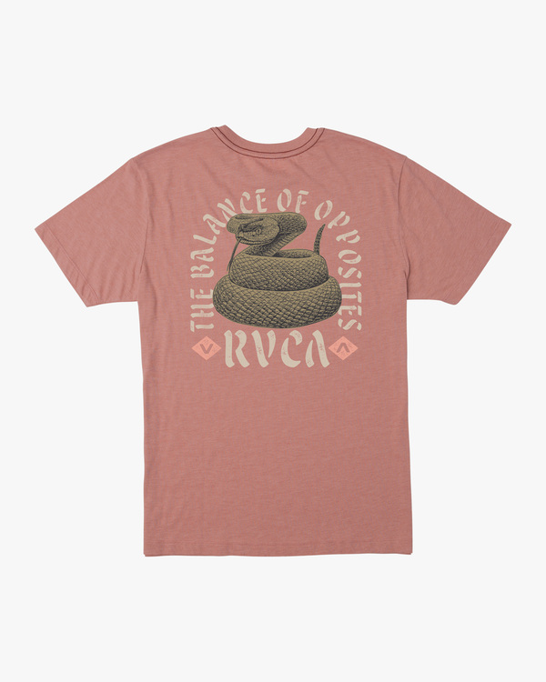 1 Coiled - Camiseta para Chicos Marron F2SSRARVF2 RVCA