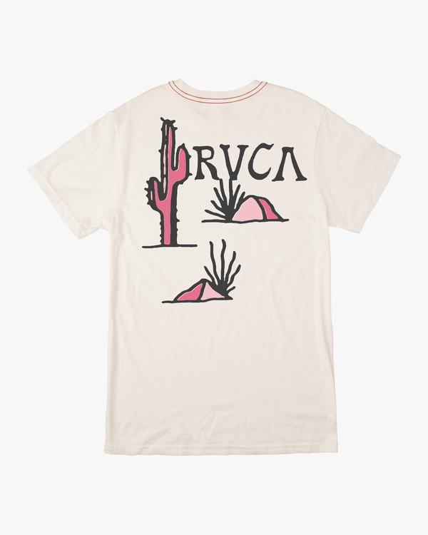 1 Desert Trail - Camiseta para Chicos Blanco F2SSRDRVF2 RVCA