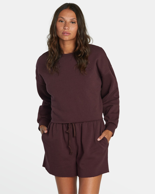 0 Sundays Test Drive - Sweatshirt for Women Brown F3CRRARVF2 RVCA