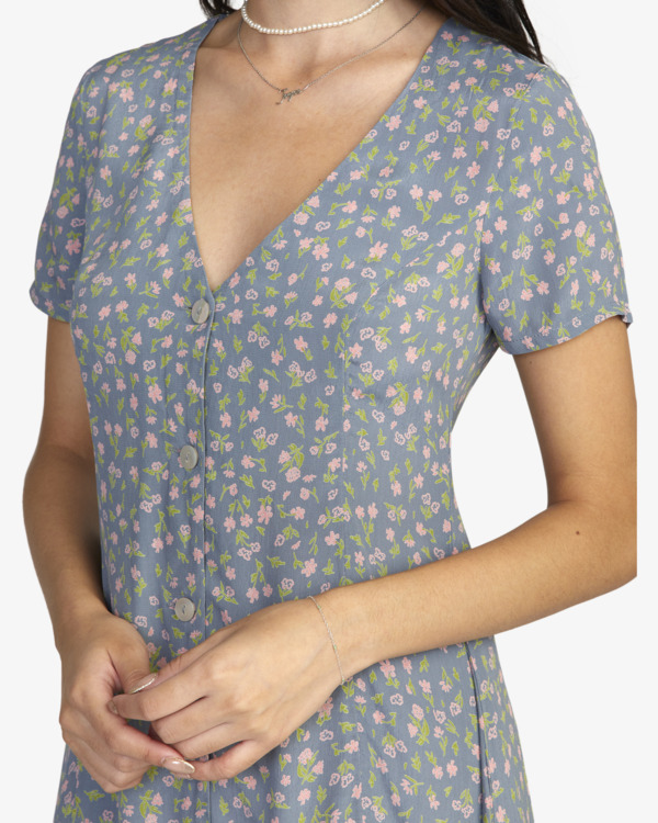 2 Understated - Robe courte pour Femme Bleu F3DRRIRVF2 RVCA