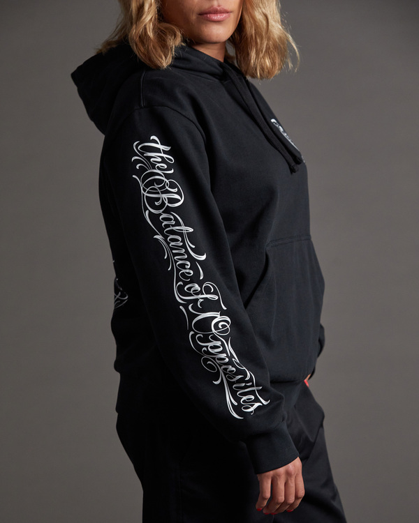 3 Mister Cartoon Yin Yang - Kapuzenpulli für Frauen Schwarz F3HORDRVF2 RVCA