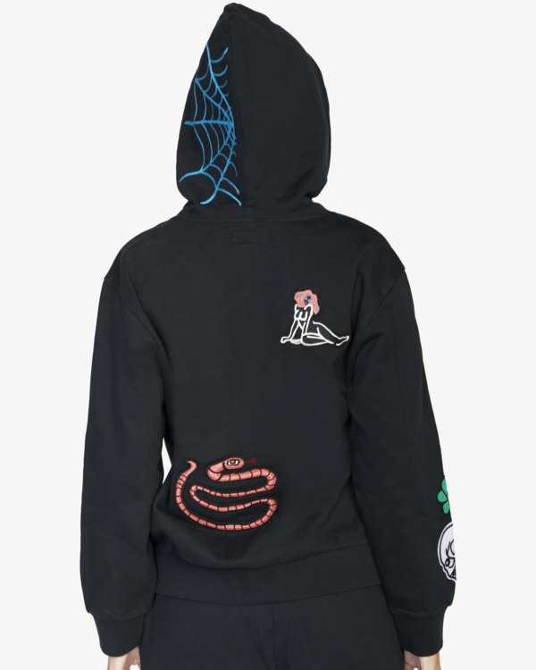 1 Mark Oblow Patch - Sudadera con Capucha para Mujer  F3HORERVF2 RVCA