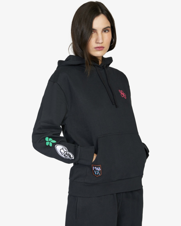 5 Mark Oblow Patch - Sudadera con Capucha para Mujer  F3HORERVF2 RVCA